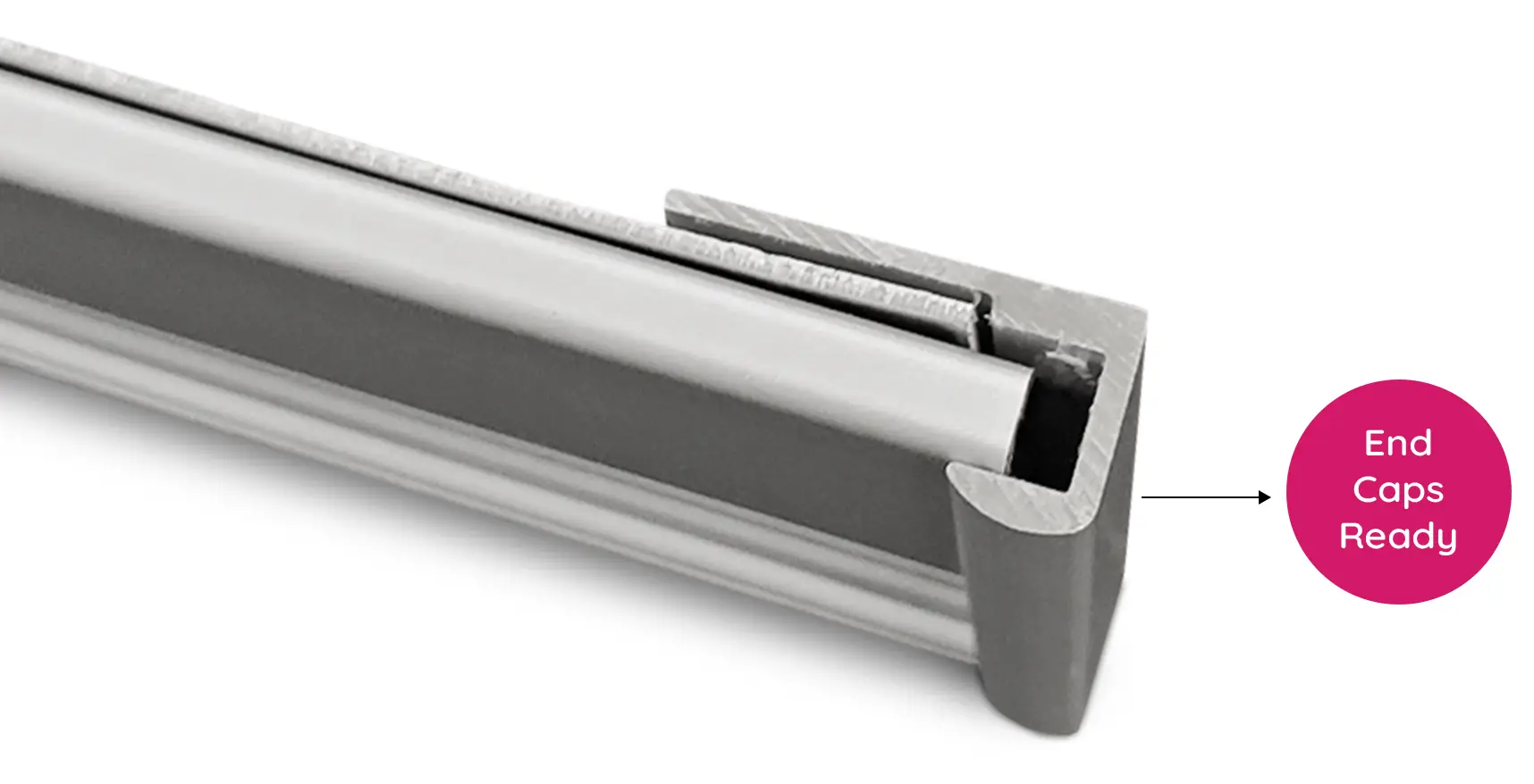 Vue de dessus du S7 avec emplacement pour les embouts