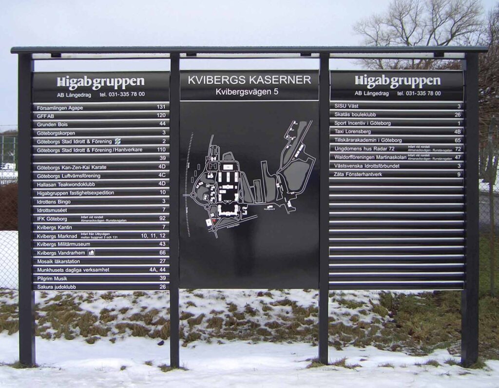 Orientation board FR-214